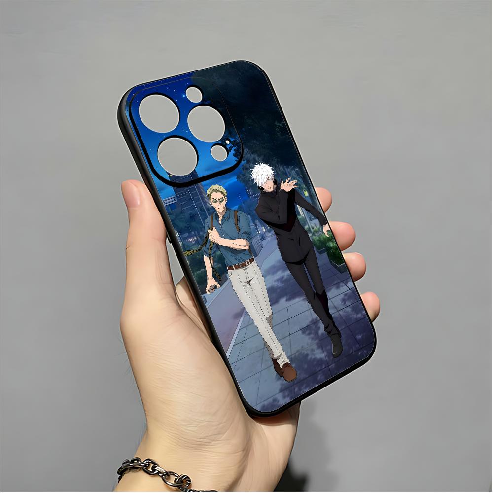Чехол для телефона Kento T-Nanami J-Jujutsu K-Kaisen Для IPhone 16,15,14,13,12,11,XS,XR,X,8,7,Pro,Max,Plus,mini Силиконовый Черный Чехол