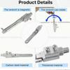 High-Hardness Zinc Zinc Alloy Steel Broken Pipe Screw Extractor Non-Slip Grip Angle Valve Remover  Home Use