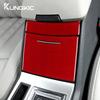 Наклейка из настоящего мягкого углеволокна для Chrysler 300 300C для Dodge Charger Magnum 2005 2006 2007 Автомобильный подстаканник Аксессуары для интерьера