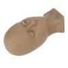 Eyelash Extension Mannequin Head Removable Eyelids High Simulation Silicone Lash Training Practice Head Coffee