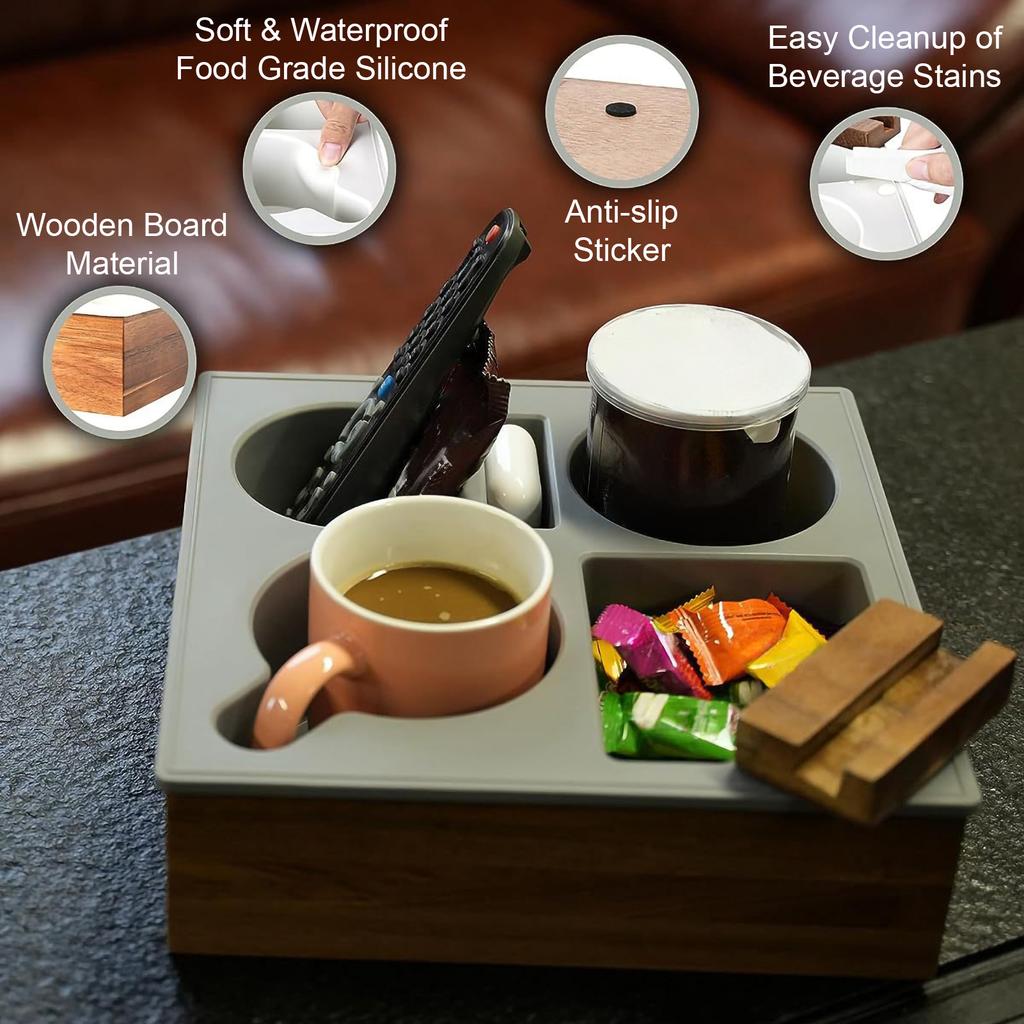 Автомобиль Дом Деревянный Стеллаж Для Хранения Фруктов Поднос Для Стаканов Воды Многофункциональный Органайзер Для Гостиной Спальня Подставка Для Хранения Напитков Полка