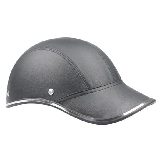 Мотоциклетный полушлем ударопрочный дизайн с широкими полями высокая прочность мягкая подкладка амортизирующий