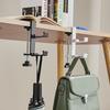 Portable Hanging Bag Hook Removable Table Hook Multi-functional Backpack Hanger  Desktop Use