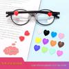 Silicone Ear Hook for Glasses Sunglasses Reading Glasses Retainers Heart-shape Glass Retainer Eyeglass Ear Grip