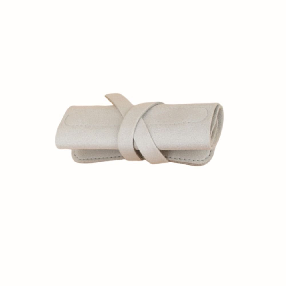 Foldable Design Jewelry Storage Roll Bag Jewelry Organizer Ear Stud Storage Bag Home
