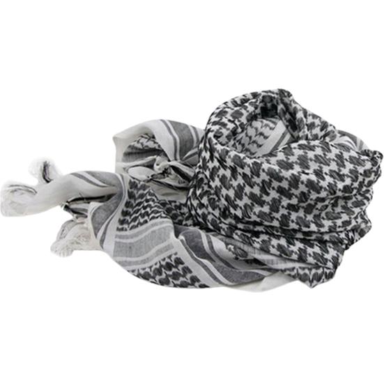 Unisex Scarf Cotton Shawl with Tassels Plaid Pattern Keffiyeh Scarf for Winter Work Street Wear