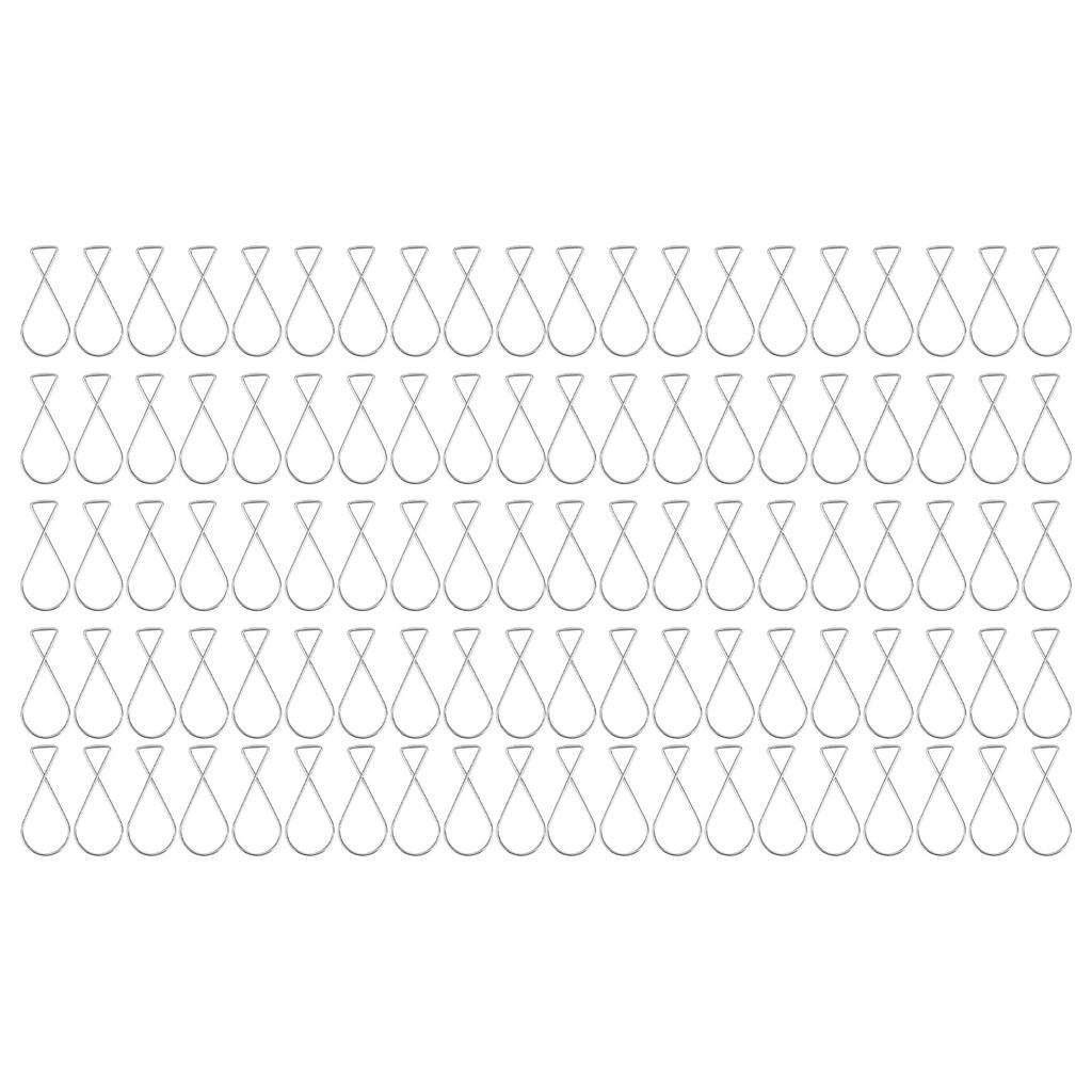 100 шт. подвесной крючок оцинкованная сталь автоматические отскакивающие зажимы потолочные декоративные пряжки