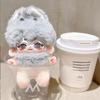 10cm Cute Plush Toys Doll No Attributes Short Soft Rabbit Fur Cloud Lamb with Animal Ear Plush Doll Bag Keyring Gift