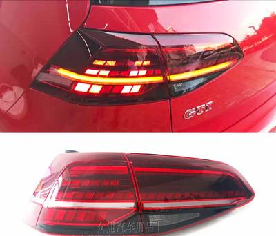 Задние LED фонари (2012-2017, 2 шт) для Volkswagen Golf 7/E-Golf
