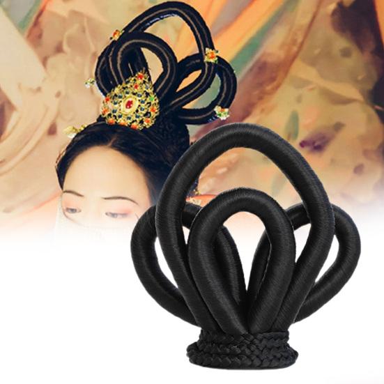 Женский парик для косплея, китайский винтажный стиль, не грязная одежда, шиньон хань, китайский, хорошая детализация, реквизит для фотосессии