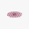 pink PINEAPPLE [2EA 1SET] POLKA DOT ribbon HAIRPIN_pink