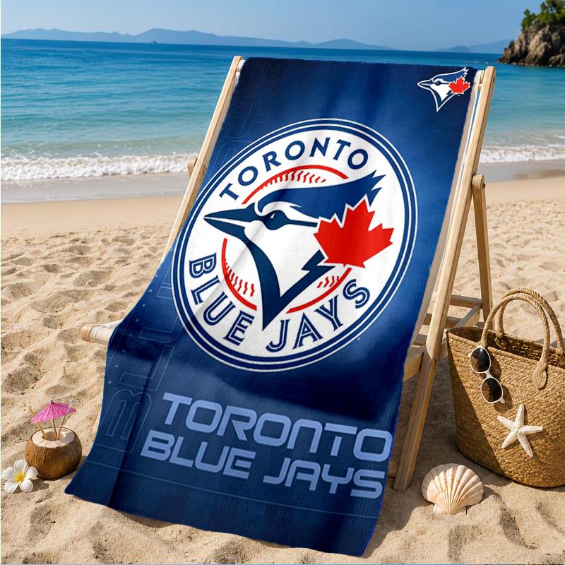Toronto Jays Beach Towel, Microfiber Beach Towel, Perfect For Pool, Beach, Travel, Home Decor Beach Party Fan gifts