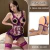 Sexy lace perspective pure desire uniform seduction one-piece pajamas hot no-take lingerie