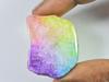 41Cts. Rainbow Solar Quartz Dyed Druzy Agate Slice Gemstone 25X32X05 MM SK-1071