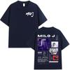 Rapper Milo J 166 Album T Shirt Men Women Fashion Hip Hop Tshirt Cotton Casual Oversized Short Sleeve Tshirts Streetwear