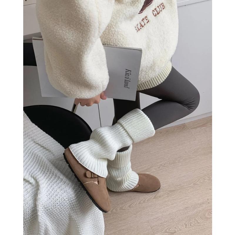 Thickened Leg Warmers Long Socks Korea Style Uniform Fashion Lolita Girl Loose Bubble Sock Women's Versatile Stockings