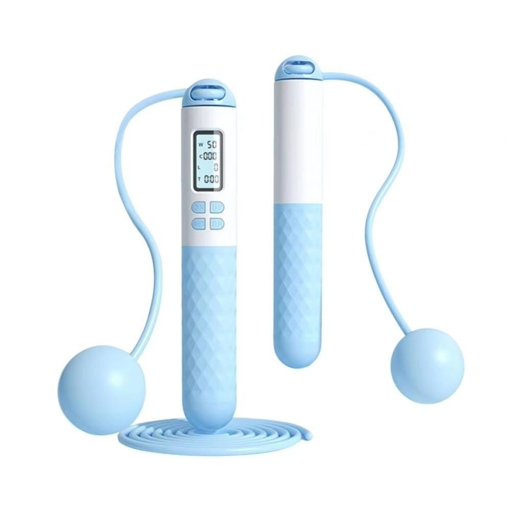 With Counter Ropeless Jump Rope Anti-Skid Digital Skip Rope Counting Skipping Rope Children