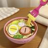 Кормление едой Пудинг Кормление Игрушка Ролевая игра Раннее образование Маленький медвежонок Бенто Лапша Ламиан Игрушка Симуляция Домик Игрушки Для друга