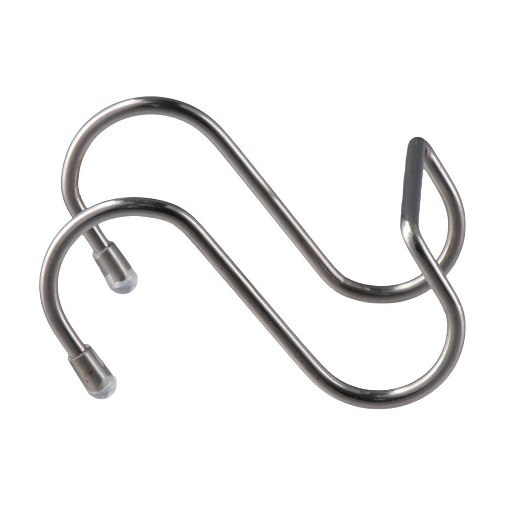 Circular Arc Style Double S-Shaped Hook Holder Hanging Over Door Hooks  Door Back