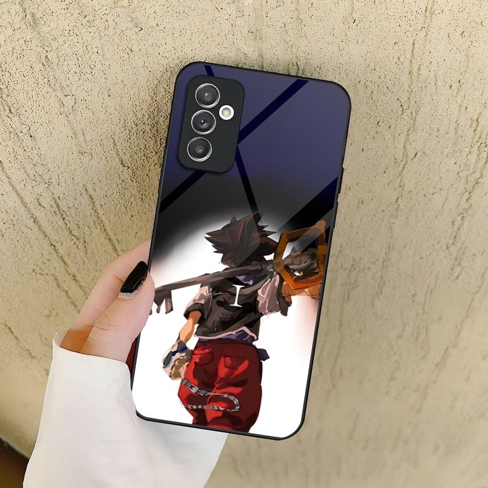 Kingdom Hearts Crayon Style Pattern-Bright Phone Case for Samsung Galaxy S24 S23 S22 S21 S20 A24 A34 A54 A53 Note20 M54 Fe Ultra