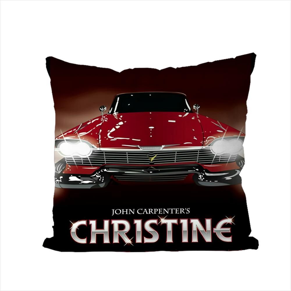Чехол для подушки CChristine для автомобиля, дивана, декоративный для дома, двусторонний принт, плюшевая квадратная декоративная подушка, чехол