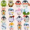 Genuine Plush Penguin Keychain - Japanese Style Cute Backpack Accessory & Positive Energy Bag Charm