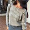 KOSY Новый осенне-зимний свитер-пуловер для мужчин и женщин, вязаные топы, теплые пуловеры, корейская мода