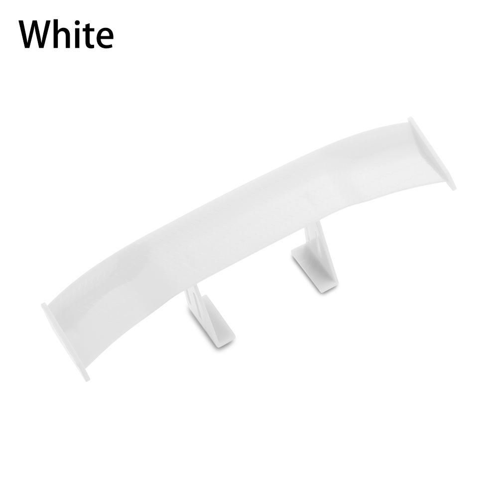 GT Style Mini Wings Carbon Look Tail Wing Auto Styling Decoration Car Rear Spoiler