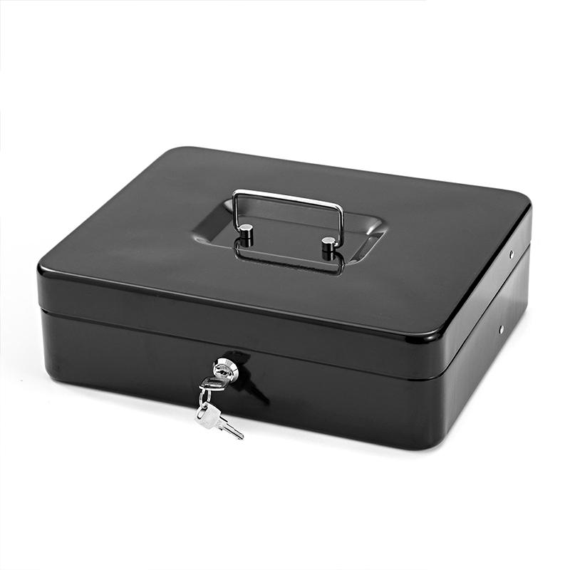 1шт металлический многосекционный денежный секретный портативный с ключом монетница органайзер для денег сейф