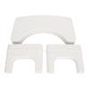 Toilet Stool Thickened Toilet Squat Step Poop Foot Stool Anti Slip Surface Stable Sturdy Squatting