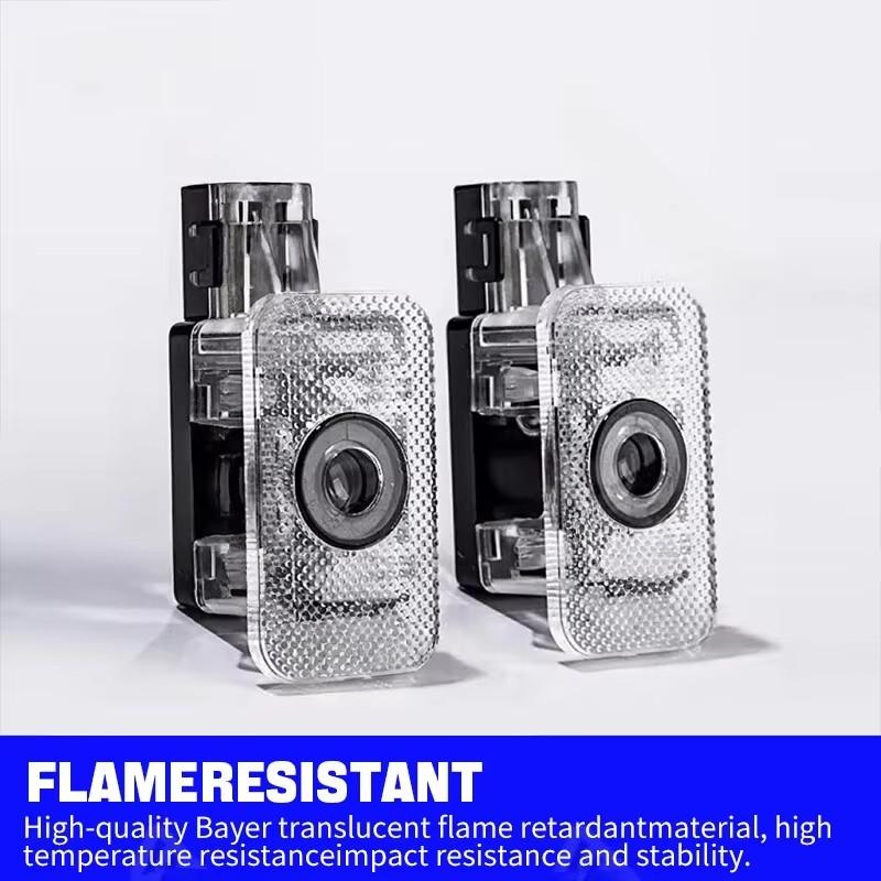 2Pcs HD Car Door Logo Welcome Light Projector Lamps For Volvo XC60 XC40 EX30 V60 V40 XC90 XC70 V50 S60 V70 S90 Olestar AWD S80