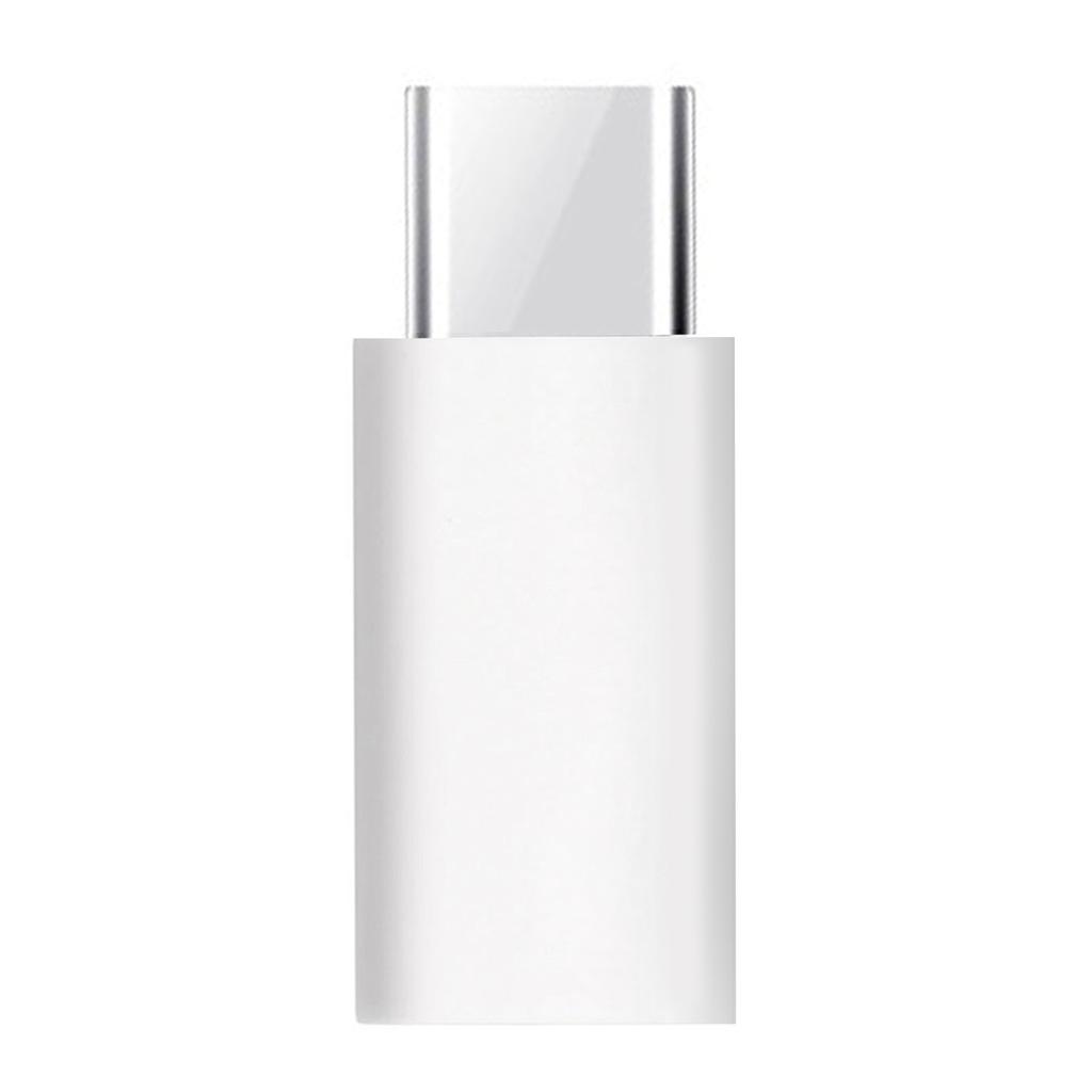 Адаптер USB Female to Type-C Male, устойчивый к коррозии, портативный конвертер белого цвета, поддерживает зарядку и передачу данных