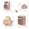 Play House Toy Washing Machine Vacuum Cleaner Coffee Maker Toaster Mini Appliances Cute Toys Kids Pretend Play Toys