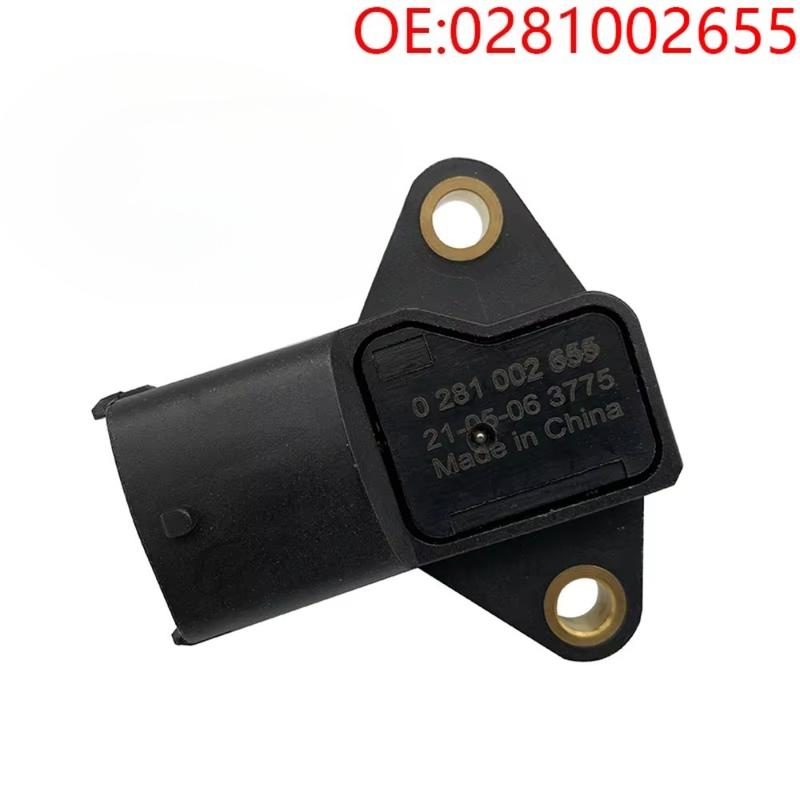 For 2Pcs 0281002655 Intake Manifold Pressure Sensor, for D1Af S-Ca1Nia M-E1En Leeu1W Tga Tgl Tgs, 0281002233 51274