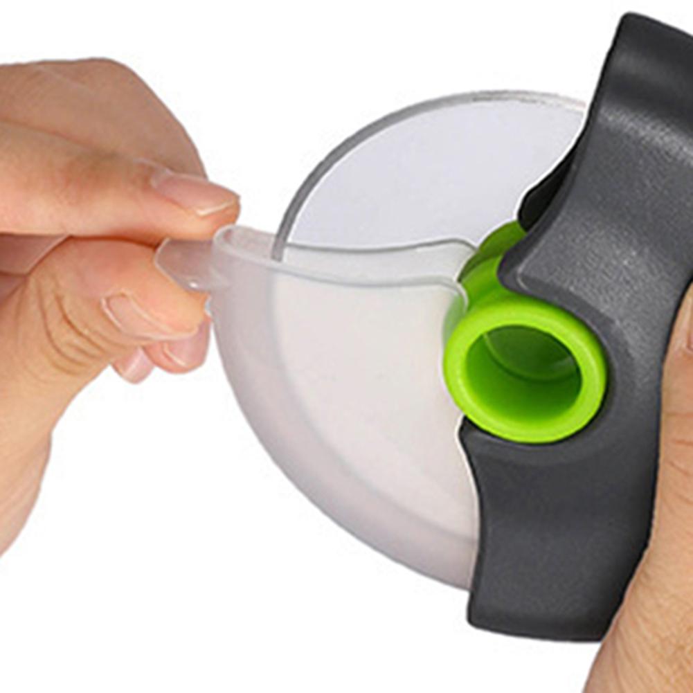 Stainless Steel Dough Pizza Slicer Cutter with Lid Roulette Roller Pizza Knife Non-slip Handle Washable for Kitchen Baking Tools