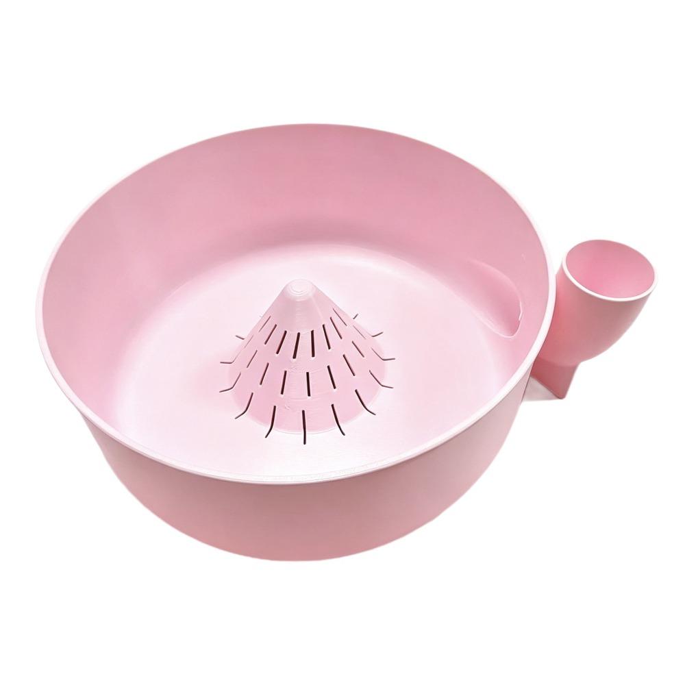 Self Rinsing Automatic Fruit Wash Bowl Quick Drain Berry Rinse Basin Strawberries