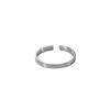 Women's Minimalist Luxury Plain Ring, Index Finger Niche Design, Glossy Ins Cold Style