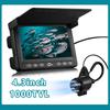 4.3 Inch Underwater Fishing Camera Wide-angle Infrared Night Vision HD Fish Finder 15M 1000TVL IP68 Waterproof Video Fishing Camera