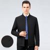 Jacket Men's Middle-aged Lapel Spring and Autumn Business Casual Middle-aged Dad Wear Administrative Civil Servant Jacket