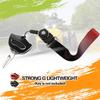 Держатель для ключей с ремешком, совместимый с Can-Am Spyder Rs Rts Rt St Sts F3 2014-2023, Черный пластик, Алюминий