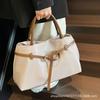 2025 new matte retro texture tote bag large capacity commuter tote bag trendy versatile underarm shoulder bag