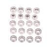 20 Pcs RC Bearing Kit Fit for Axial SCX30 1 30 RC Stainless Steel RC Crawler Car Bearings for Upgrade