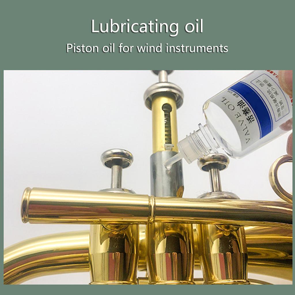 30 мл Смазка для клапанов Масло для клапанов Смазочное масло Деталь для духовых инструментов для саксофона трубы Уход за инструментом