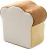 Certan Cushion Bread Bread Low Resilience 2 Slices Made In Japan A434-359WH