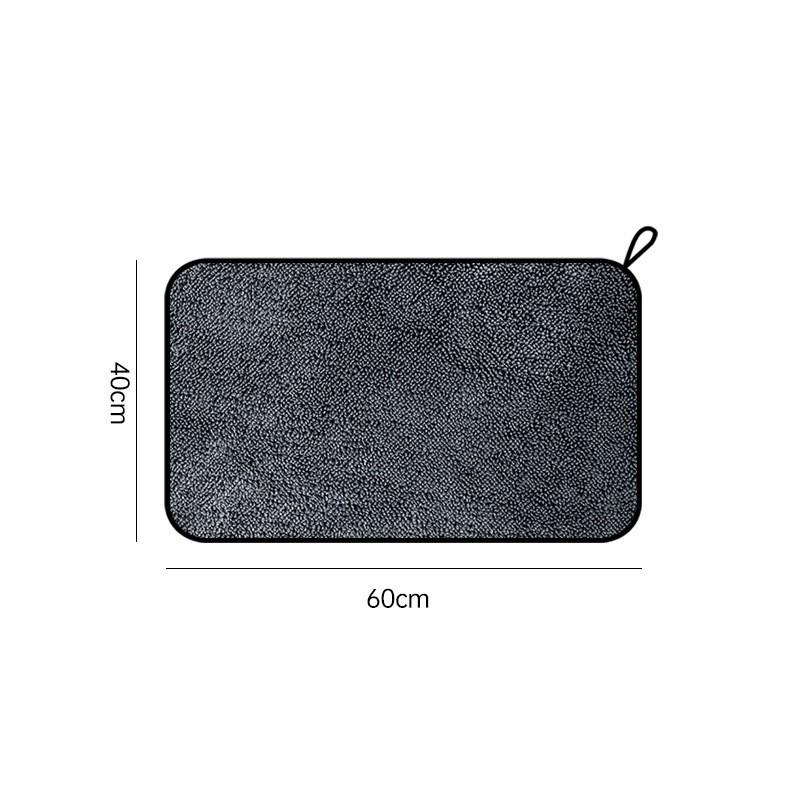 High-Density Coral Water-Absorbent Car Wash Towel – Soft, Thick, Double-Sided, Large Size.