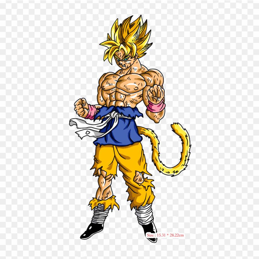 Patches For Clothes Bag Iron On Thermal Stickers Ssj Adult Gt Goku Goku Goten Pattern Washable Heat Transfer