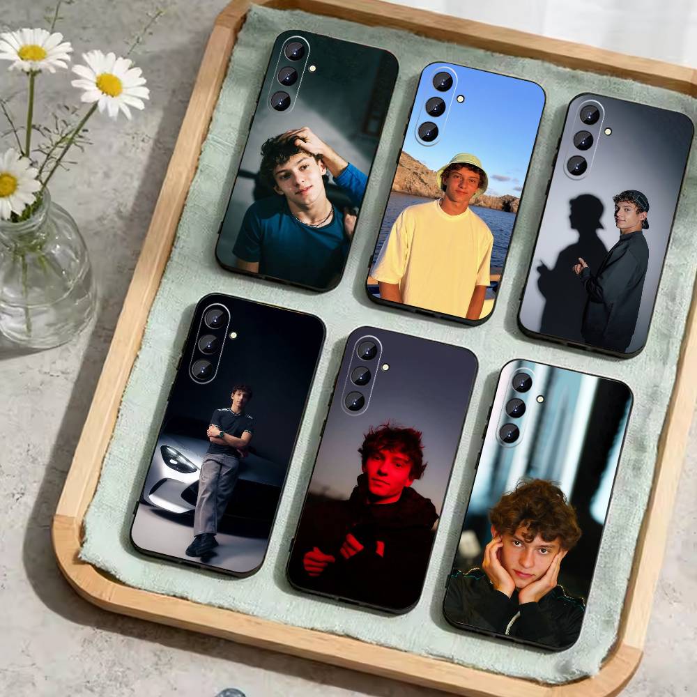 G-Kimi Cool A-Antonelli Чехол для телефона Samsung Galaxy A73, 21, 22, 32, 71, 53, 52, 51, 80, 5G Мягкий Черный Чехол