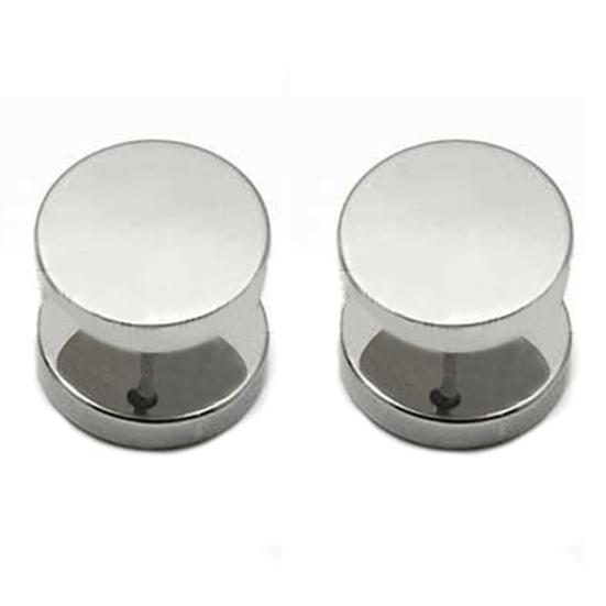 Изысканные антикоррозийные мужские серьги-гвоздики в стиле панк-готики со штангой