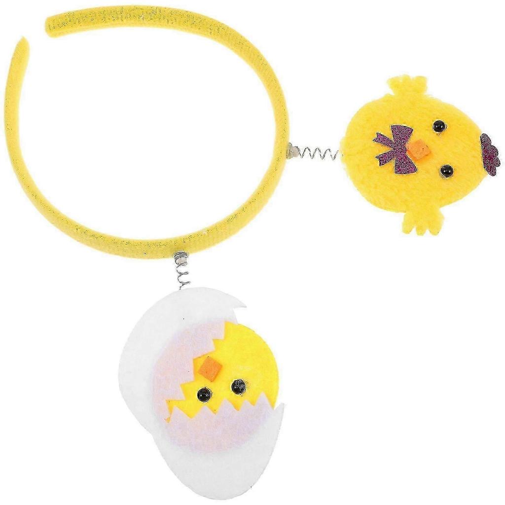 2026 Best!! Easter Costume Supplies Chicken Headband for Decoration with 1 Piece Yellow Accessory