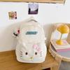Schoolbag schoolbag new kt hello kitty women's wear-resistant and dirt-resistant bag large-capacity women's third to sixth grade junior high school 
